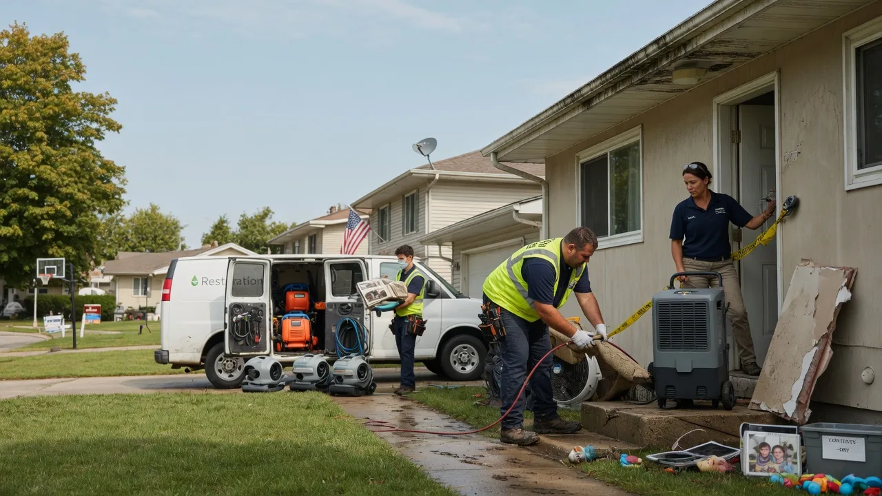 Water Damage Restoration in Henrietta, TX near me